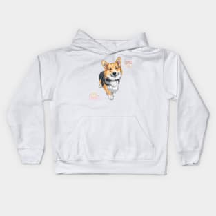 Вog Pembroke Welsh corgi Kids Hoodie